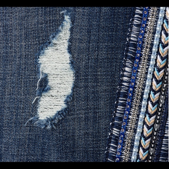 Laurie Felt embellished jeans- size 12 - Picture 3 of 3